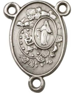 Miraculous 5845CTR - 7/8 x 5/8 Rosary Center