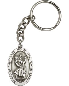 Saint Christopher 5851SRC - 1 5/8 x 1 KeyChain