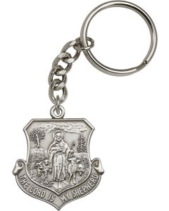 Lord Is My Shepherd 5864SRC - 1 5/8 x 1 3/8 KeyChain