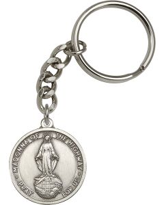 Our Lady of the Highway 5865SRC - 1 1/4 x 1 1/8 KeyChain