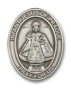 Infant of Prague 5875V - 1 5/8 x 1 1/4 Visor Clip