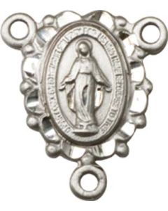 Miraculous 6040CTR - 5/8 x 3/8 Rosary Center