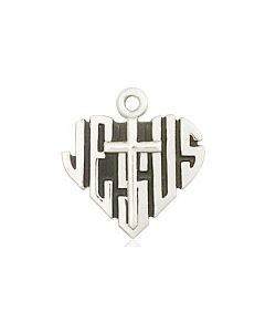 Heart of Jesus w/Cross 6041 - 3/8 x 3/8