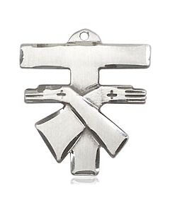 Franciscan Cross 6071 - 5/8 x 1/2