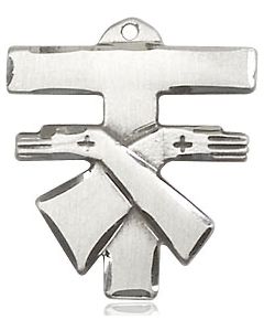 Franciscan Cross 6072 - 3/4 x 3/4