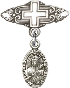 Our Lady of Czestochowa Baby Badge - 6091/0731
