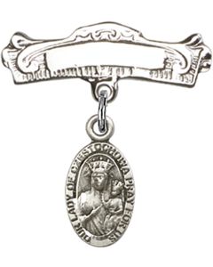 Our Lady of Czestochowa Baby Badge - 6091/0732