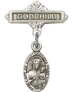 Our Lady of Czestochowa Baby Badge - 6091/0736