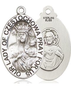 Our Lady of Czestochowa 6093 - 7/8 x 1/2