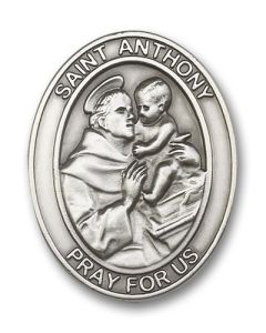 Saint Anthony 6704V - 1 5/8 x 1 1/4 Visor Clip