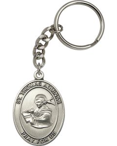 St Thomas Aquinas 6707SRC - 1 7/8 x 1 1/4 KeyChain