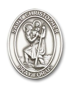Saint Christopher 6722V - 1 5/8 x 1 1/4 Visor Clip