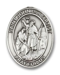 Saint John the Baptist 6754V - 1 5/8 x 1 1/4 Visor Clip