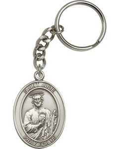 Saint Jude 6760SRC - 1 3/4 x 1 1/4 KeyChain