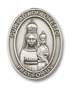 Our Lady of Loretto 6782V - 1 5/8 x 1 1/4 Visor Clip