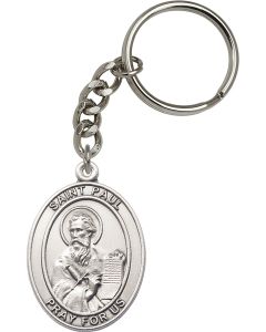 Saint Paul the Apostle 6786SRC - 1 3/4 x 1 1/4 KeyChain