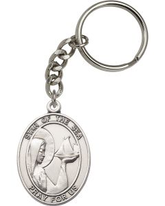 Our Lady Star of the Sea 6801SRC - 1 3/4 x 1 1/4 KeyChain