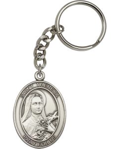 Saint Theresa 6806SRC - 1 7/8 x 1 1/4 KeyChain