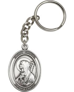 Saint Brigid of Ireland 6823SRC - 1 7/8 x 1 1/4 KeyChain
