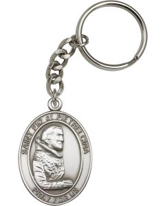 Saint Pio of Pietrelcina 6825SRC - 1 7/8 x 1 1/4 KeyChain
