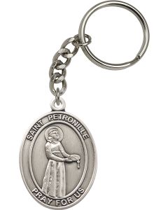 Saint Petronille 6909SRC - 1 7/8 x 1 3/8 KeyChain
