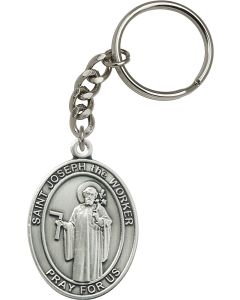 Saint Joseph the Worker 6920SRC - 1 7/8 x 1 1/4 KeyChain