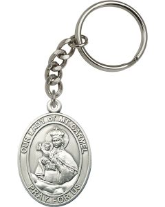 Our Lady of Mount Carmel Scapular 6943SRC - 1 7/8 x 1 1/4 KeyChain
