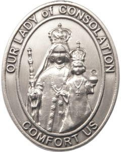 Our Lady of Consolation 6992V - 1 1/2 x 1 1/4 Visor Clip