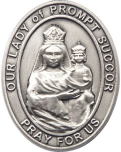 Our Lady of Prompt Succor 6999V - 1 1/2 x 1 1/4 Visor Clip