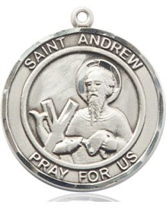 St Andrew the Apostle Round Patron Saint Series Available in 2 Sizes