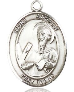 St Andrew the Apostle Oval Patron Saint Series Available in 3 Sizes