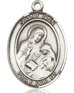 St Ann Oval Patron Saint Series Available in 3 Sizes