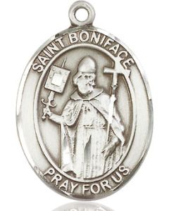 St Boniface Oval Patron Saint Series Available in 3 Sizes