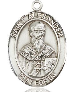 St Alexander Constantinople Oval Patron Saint Series Available in 3 Sizes