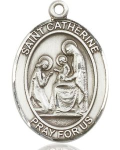 St Catherine of Siena Oval Patron Saint Series Available in 3 Sizes