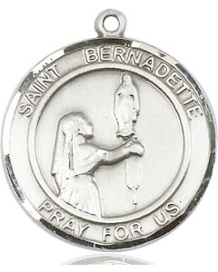 St Bernadette Round Patron Saint Series Available in 2 Sizes
