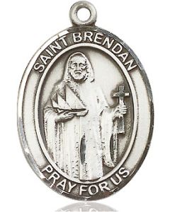 St Brendan the Navigator Oval Patron Saint Series Available in 3 Sizes