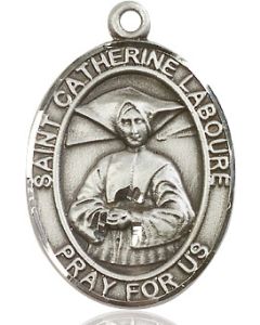 St Catherine Laboure Oval Patron Saint Series Available in 3 Sizes