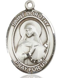 St Dorothy Oval Patron Saint Series Available in 3 Sizes