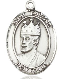 St Edward the Confessor Oval Patron Saint Series Available in 3 Sizes