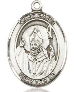 St David of Wales Oval Patron Saint Series Available in 3 Sizes