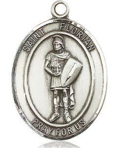 St Florian Oval Patron Saint Series Available in 3 Sizes