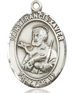 St Francis Xavier Oval Patron Saint Series Available in 3 Sizes