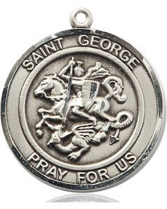 St George Round Patron Saint Series Available in 2 Sizes