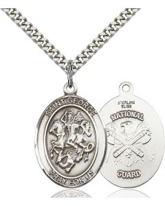 St George National Guard Oval Patron Saint Series Available in 2 Sizes