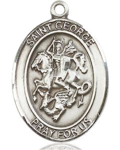 St George Oval Patron Saint Series Available in 3 Sizes