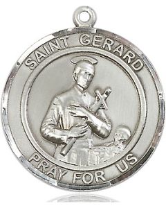 St Gerard Round Patron Saint Series Available in 2 Sizes