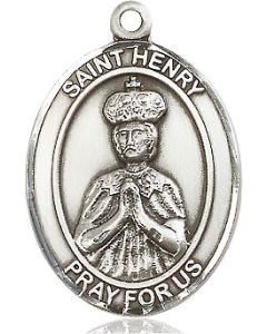 St Henry II Oval Patron Saint Series Available in 3 Sizes