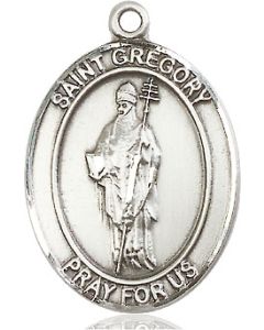 St Gregory the Great Oval Patron Saint Series Available in 3 Sizes