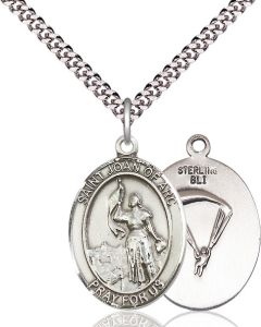 St Joan of Arc Paratrooper Oval Patron Saint Series Available in 2 Sizes